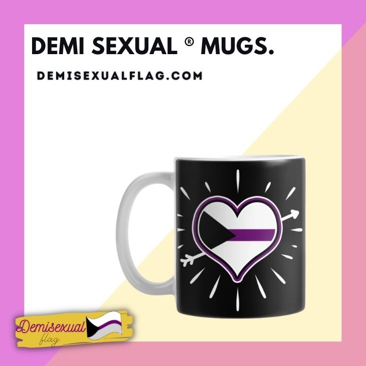 Demi Sexual Mugs 1 - Demisexual Flag