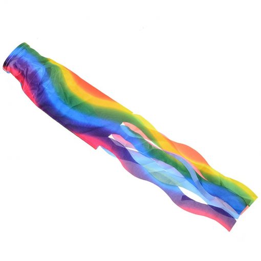 New Outdoor Wind Sock Flags Vivid Colorful Rainbow Wind Sock Sleeve Cone Test 70cm Festivals Caravan 460235c8 58c0 4145 b54c 26b847d0e1f1 - Demisexual Flag