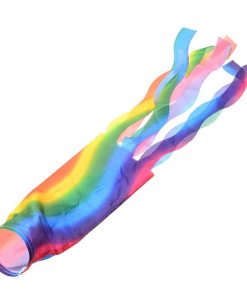 New Outdoor Wind Sock Flags Vivid Colorful Rainbow Wind Sock Sleeve Cone Test 70cm Festivals Caravan ad2bbbca 46d9 4b30 a671 458fc3410171 - Demisexual Flag