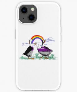 Demisexual Pride Geese iPhone Soft Case RB0403 product Offical demisexual flag Merch