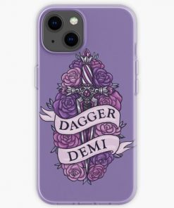 DAGGER DEMI iPhone Soft Case RB0403 product Offical demisexual flag Merch