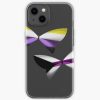 Nonbinary Demisexual Pride Butterflies iPhone Soft Case RB0403 product Offical demisexual flag Merch