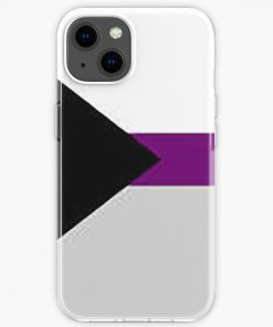 Demisexual Flag iPhone Soft Case RB0403 product Offical demisexual flag Merch