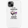 Demisexual Sheep Demisexual Activism Demisexual Flag Demisexual Colors Demisexual Supporter Funny Demisexual Meme Gift Demisexuality Gift LGBT LGBTQ Gay iPhone Soft Case RB0403 product Offical demisexual flag Merch