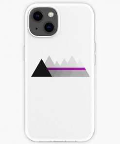 Demisexual Mountains Logo iPhone Soft Case RB0403 product Offical demisexual flag Merch
