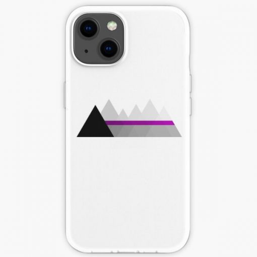 Demisexual Mountains Logo iPhone Soft Case RB0403 product Offical demisexual flag Merch