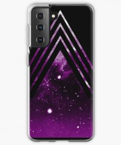 Demisexual Pride Layered Galaxy Triangles Samsung Galaxy Soft Case RB0403 product Offical demisexual flag Merch