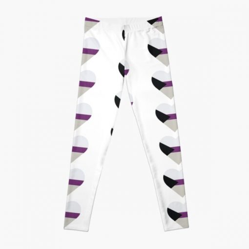 Demisexual Pride Heart Leggings RB0403 product Offical demisexual flag Merch