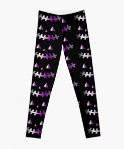 demisexual halloween face Leggings RB0403 product Offical demisexual flag Merch