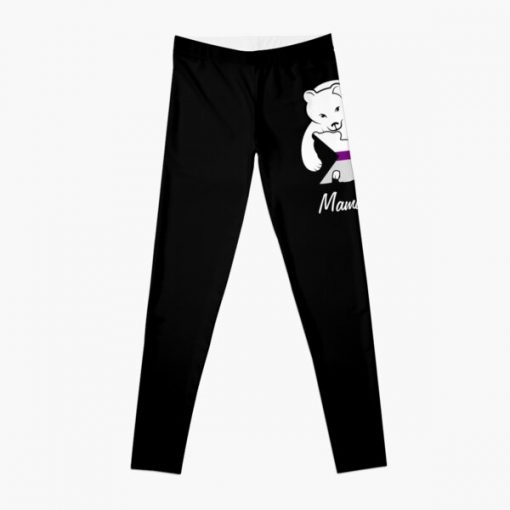 Demisexual Mama Bear Demisexuality Bear Leggings RB0403 product Offical demisexual flag Merch