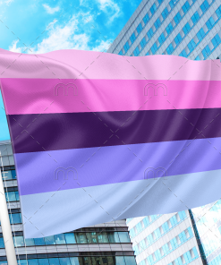 Omni Pride Flag - Omnisexual PN0112 2x3 ft (60x90cm) / 2 Grommets Left Official PAN FLAG Merch