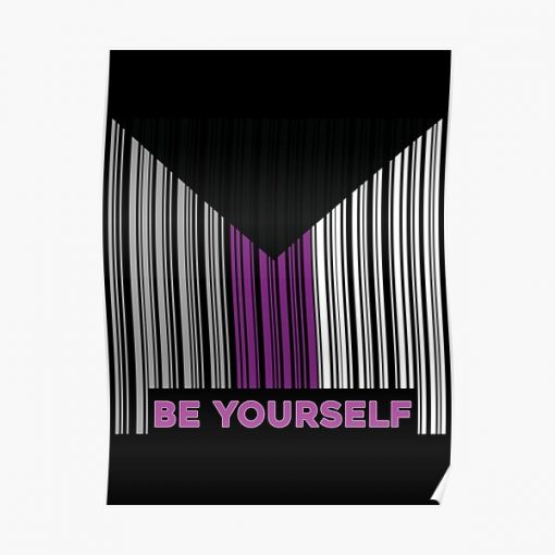 Be Yourself Demisexual Pride Poster RB0403 product Offical demisexual flag Merch