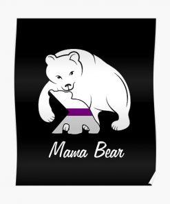 Demisexual Mama Bear Demisexuality Bear Poster RB0403 product Offical demisexual flag Merch