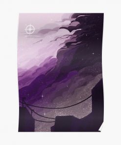 Pride Skies (Demisexual) Poster RB0403 product Offical demisexual flag Merch