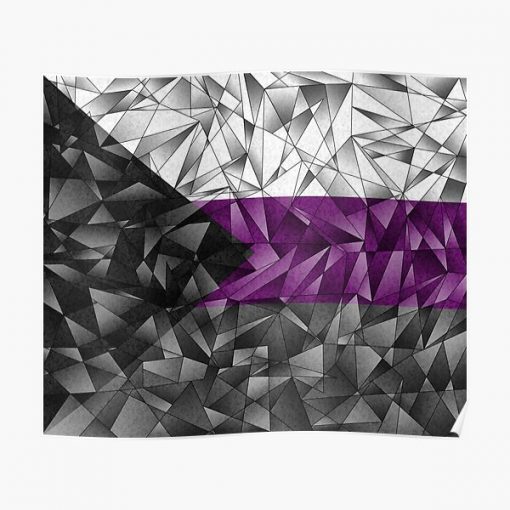 Abstract Demisexual Flag Poster RB0403 product Offical demisexual flag Merch