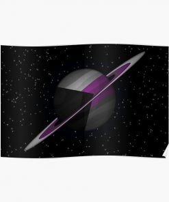 Demisexual Planet Poster RB0403 product Offical demisexual flag Merch