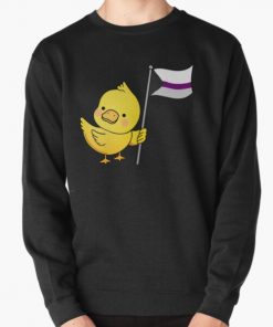 Demisexual Duck Demisexual Pride Pullover Sweatshirt RB0403 product Offical demisexual flag Merch