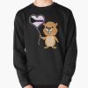 Beaver Heart Balloon Demisexual Pride Pullover Sweatshirt RB0403 product Offical demisexual flag Merch