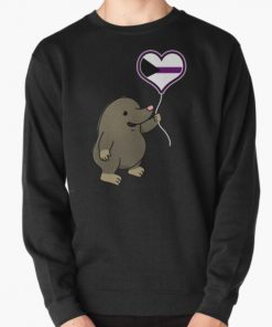 Mole Heart Balloon Demisexual Pride Pullover Sweatshirt RB0403 product Offical demisexual flag Merch