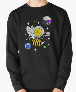 Wasp Astronaut Demisexual Pride Pullover Sweatshirt RB0403 product Offical demisexual flag Merch