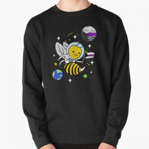 Wasp Astronaut Demisexual Pride Pullover Sweatshirt RB0403 product Offical demisexual flag Merch