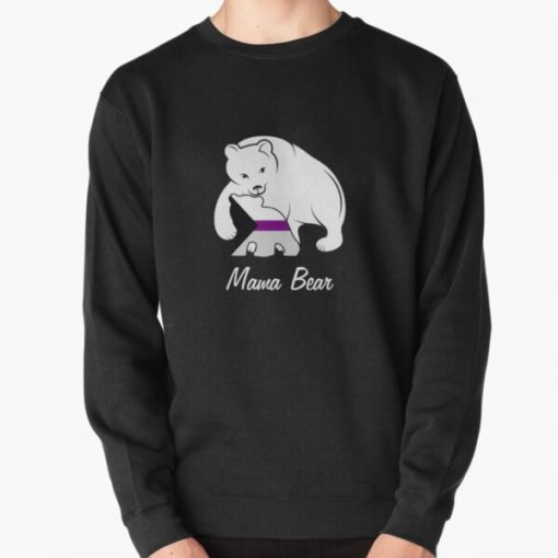 Demisexual Mama Bear Demisexuality Bear Pullover Sweatshirt RB0403 product Offical demisexual flag Merch