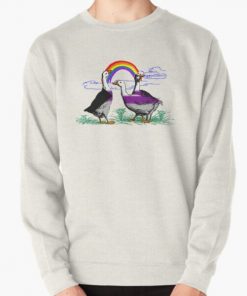 Demisexual Pride Geese Pullover Sweatshirt RB0403 product Offical demisexual flag Merch