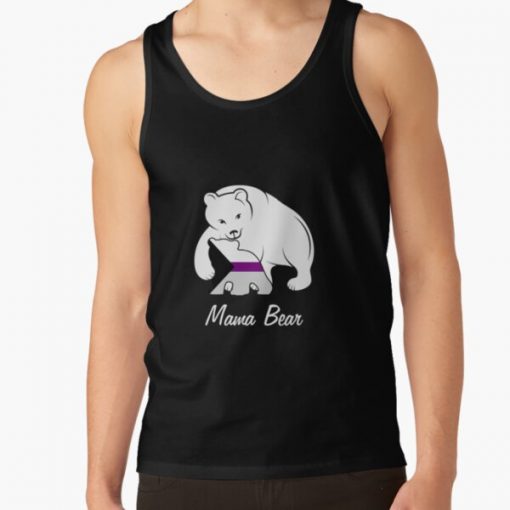 Demisexual Mama Bear Demisexuality Bear Tank Top RB0403 product Offical demisexual flag Merch