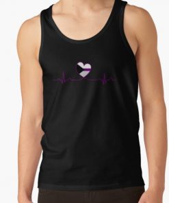 Demisexual Heartbeat Tank Top RB0403 product Offical demisexual flag Merch