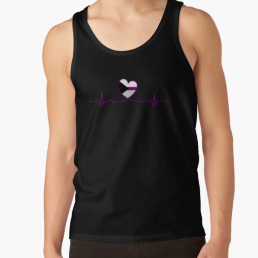 Demisexual Heartbeat Tank Top RB0403 product Offical demisexual flag Merch