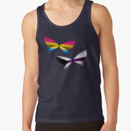 Pan Demisexual Pride Butterflies Tank Top RB0403 product Offical demisexual flag Merch