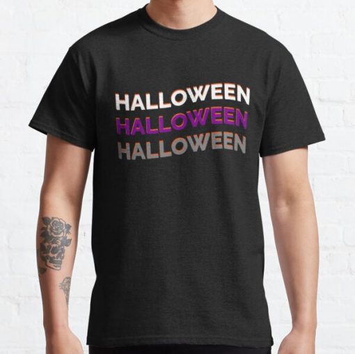 demisexual halloween Classic T-Shirt RB0403 product Offical demisexual flag Merch