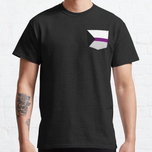 Demisexual Pride Pocket Classic T-Shirt RB0403 product Offical demisexual flag Merch