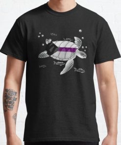 Demisexual Turtle Classic T-Shirt RB0403 product Offical demisexual flag Merch