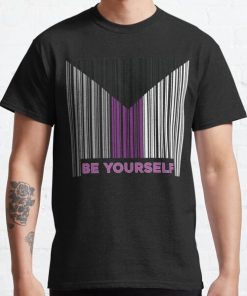 Be Yourself Demisexual Pride Classic T-Shirt RB0403 product Offical demisexual flag Merch