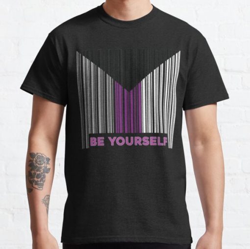 Be Yourself Demisexual Pride Classic T-Shirt RB0403 product Offical demisexual flag Merch