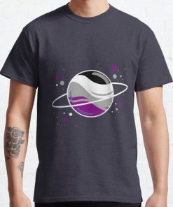 Demisexual Outer Space Planet Demisexual Pride Classic T-Shirt RB0403 product Offical demisexual flag Merch