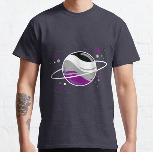 Demisexual Outer Space Planet Demisexual Pride Classic T-Shirt RB0403 product Offical demisexual flag Merch