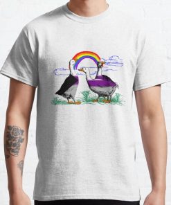 Demisexual Pride Geese Classic T-Shirt RB0403 product Offical demisexual flag Merch