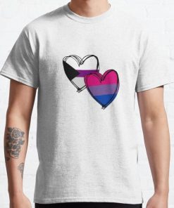 Bi Demi Classic T-Shirt RB0403 product Offical demisexual flag Merch