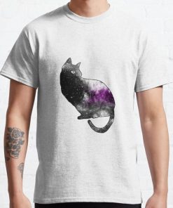 demisexual pride space kitty Classic T-Shirt RB0403 product Offical demisexual flag Merch