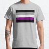 Demisexual Pride Stripes Classic T-Shirt RB0403 product Offical demisexual flag Merch