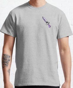 Demisexual flag pride sword Classic T-Shirt RB0403 product Offical demisexual flag Merch