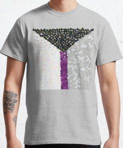 Demisexual Pride Flag- Falling Hearts Classic T-Shirt RB0403 product Offical demisexual flag Merch