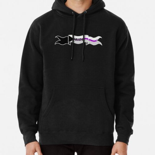demisexual pride banner Pullover Hoodie RB0403 product Offical demisexual flag Merch