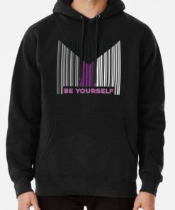 Be Yourself Demisexual Pride Pullover Hoodie RB0403 product Offical demisexual flag Merch