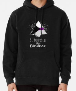 Demisexual Christmas Demisexuality Be Yourself Pullover Hoodie RB0403 product Offical demisexual flag Merch
