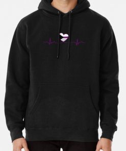 Demisexual Heartbeat Pullover Hoodie RB0403 product Offical demisexual flag Merch