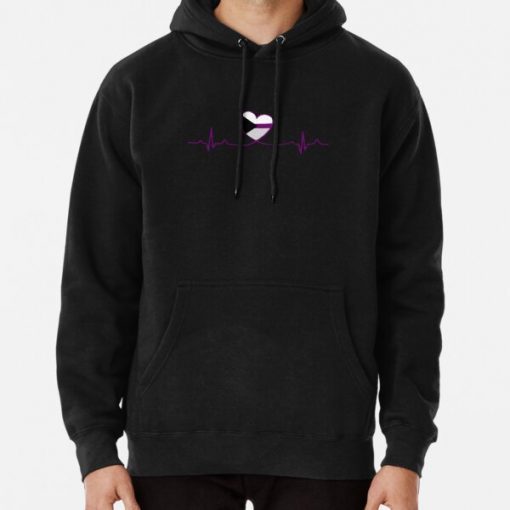 Demisexual Heartbeat Pullover Hoodie RB0403 product Offical demisexual flag Merch