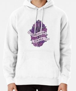 DAGGER DEMI Pullover Hoodie RB0403 product Offical demisexual flag Merch